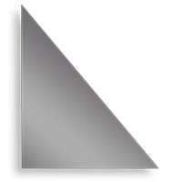 Spiegel Dreieck - Schräge rechts