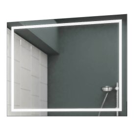 Concept2u LED Badspiegel Badezimmerspiegel Wandspiegel...