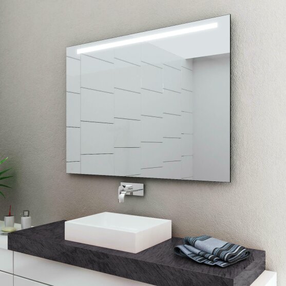 60 cm Breit x 80 cm Hoch Badezimmerspiegel inkl. Touch Schalter/Dimme,  229,00 €