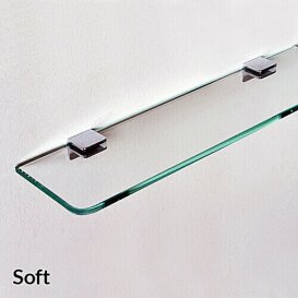 Spiegelablage Glasablage Wandregal 8 mm stark mit Rundecken