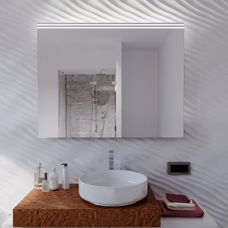 Badspiegel mit Licht Vivre I - Auf Maß - jetzt online, 119,00 €