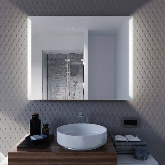 Badspiegel mit LED Beleuchtung Style II