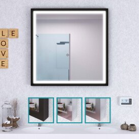 OLIMP Spiegelrahmen 45 x 110 cm Spiegel Wandspiegel Badspiegel Top Qualität