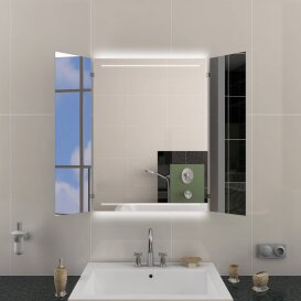 LED Klappspiegel für Badezimmer Dynamic V