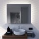 LED Badspiegel mit Rundecken Ambiente III
