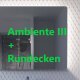 LED Badspiegel mit Rundecken Ambiente III