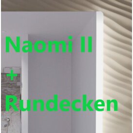 Badezimmerspiegel mit Rundecken Naomi II