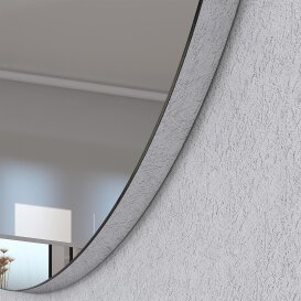 Runder Spiegel mit Verblendung wandbündig Lounge V