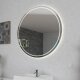 900 mm Durchmesser B-Ware Runder Badspiegel mit Verblendung und einstellbarer Farbtemperatur CCT
