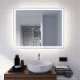 800 x 600 mm B-Ware Badezimmerspiegel mit Licht Dorado IV