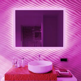 Badspiegel Naomi IV RGBW 16 Millionen Farben